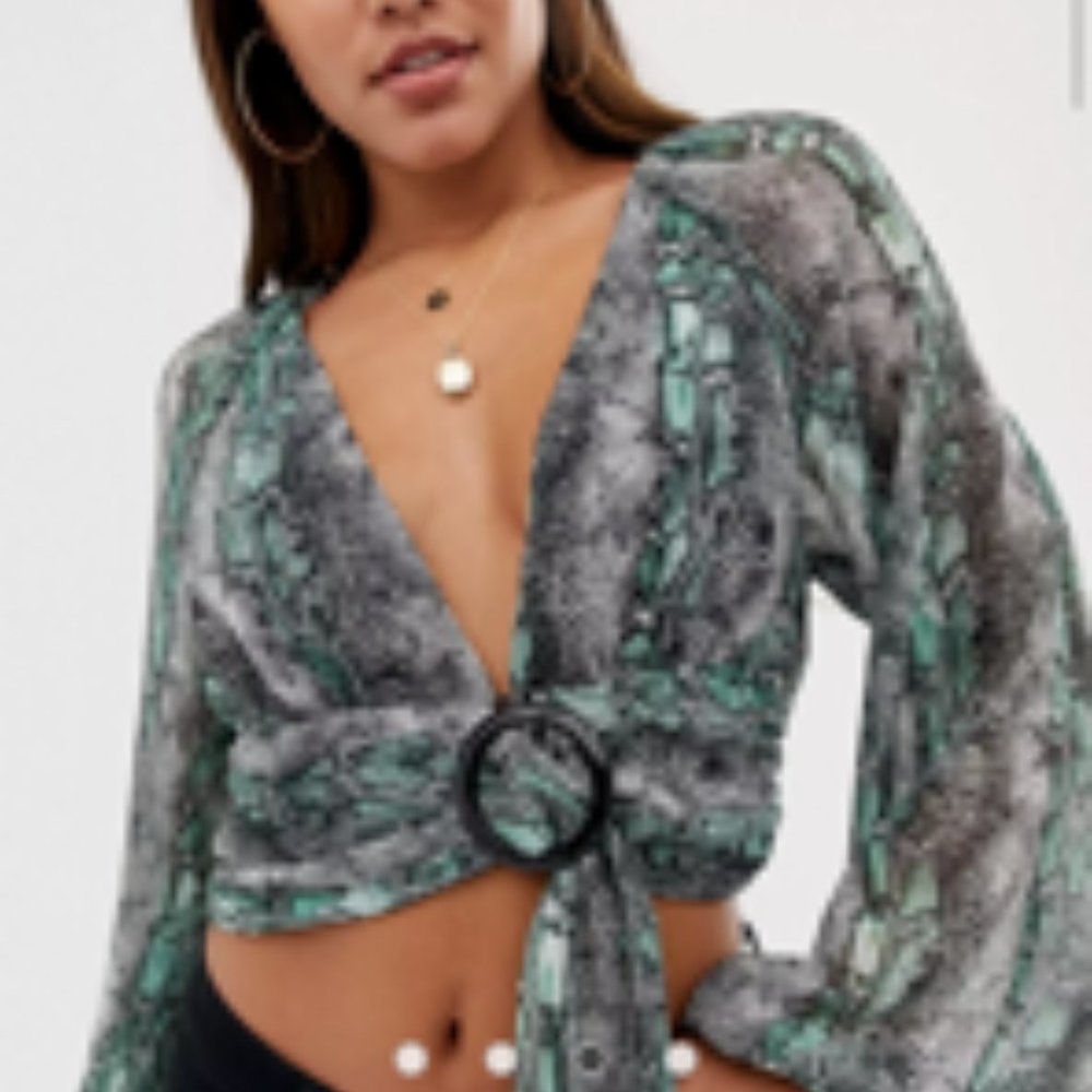 ASOS Plunge Top